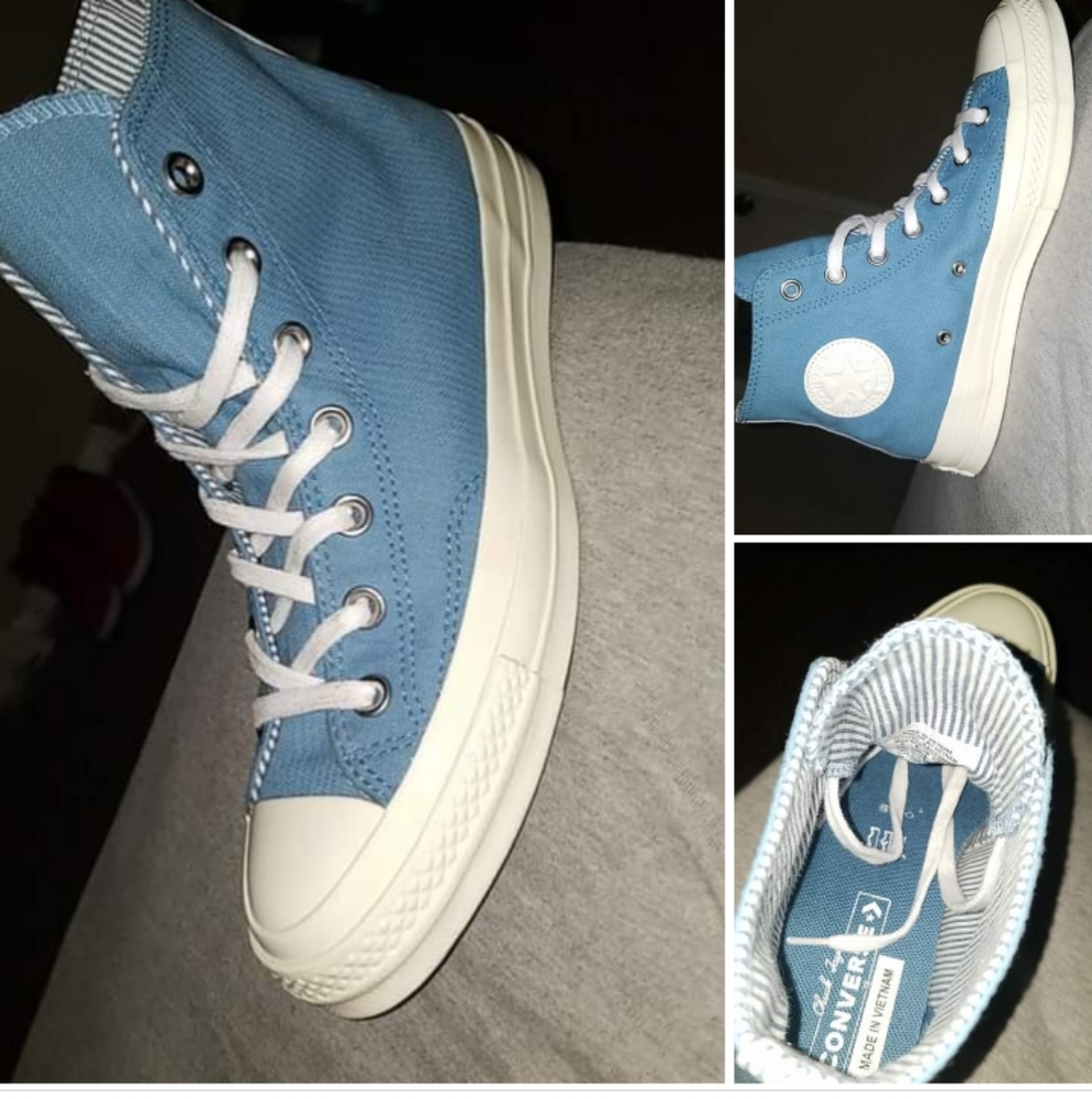 Vintage blue converse